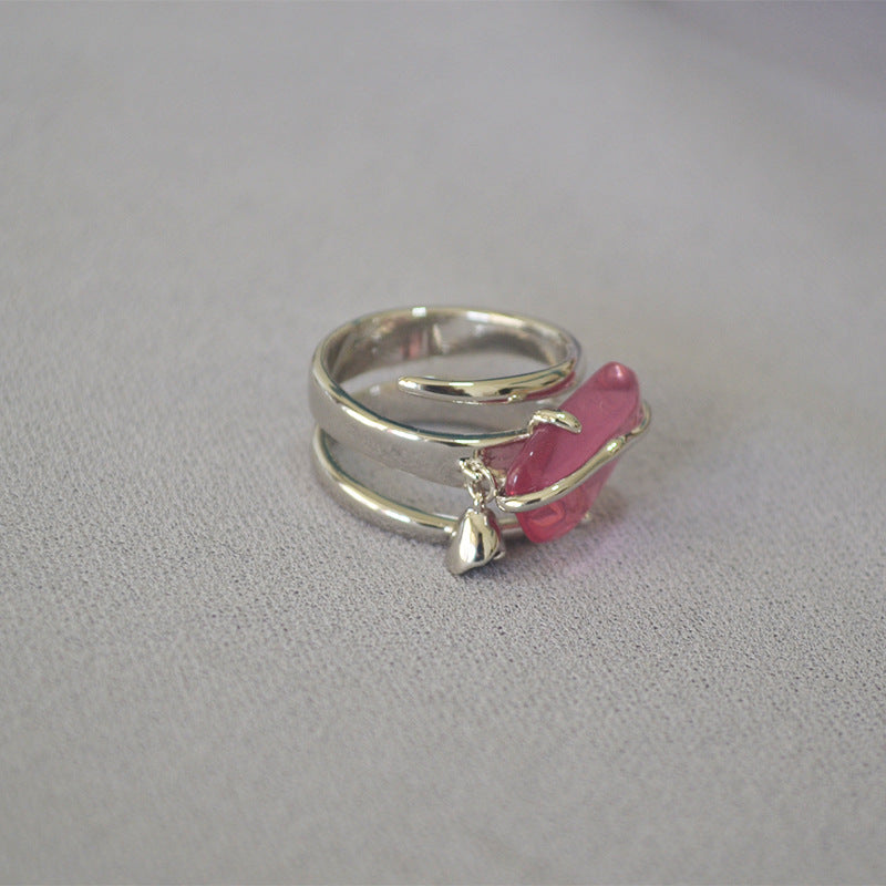 Delicate Artisan Silver Ring