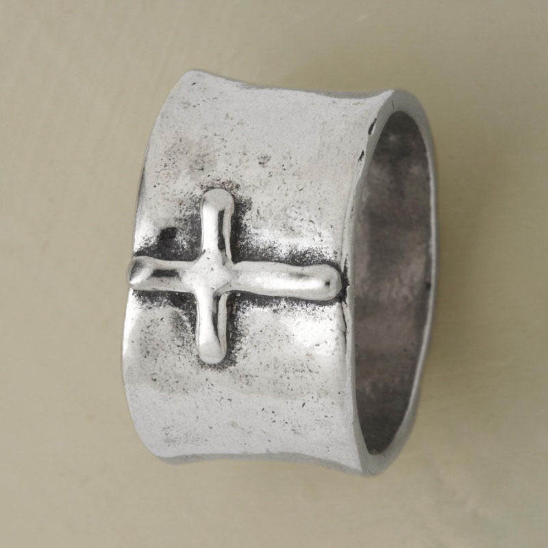Delicate Artisan Silver Ring
