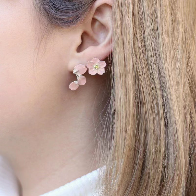 Vintage Handmade Silver Earring
