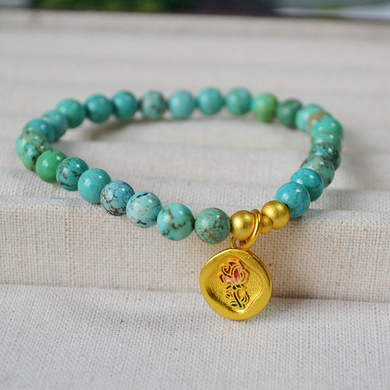 Vintage Handmade Gold Bracelet
