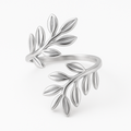 Olive Leaf Open Ring