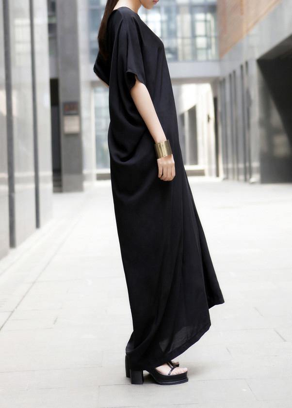 Black Maxi Dress Long Summer Dresses Caftan