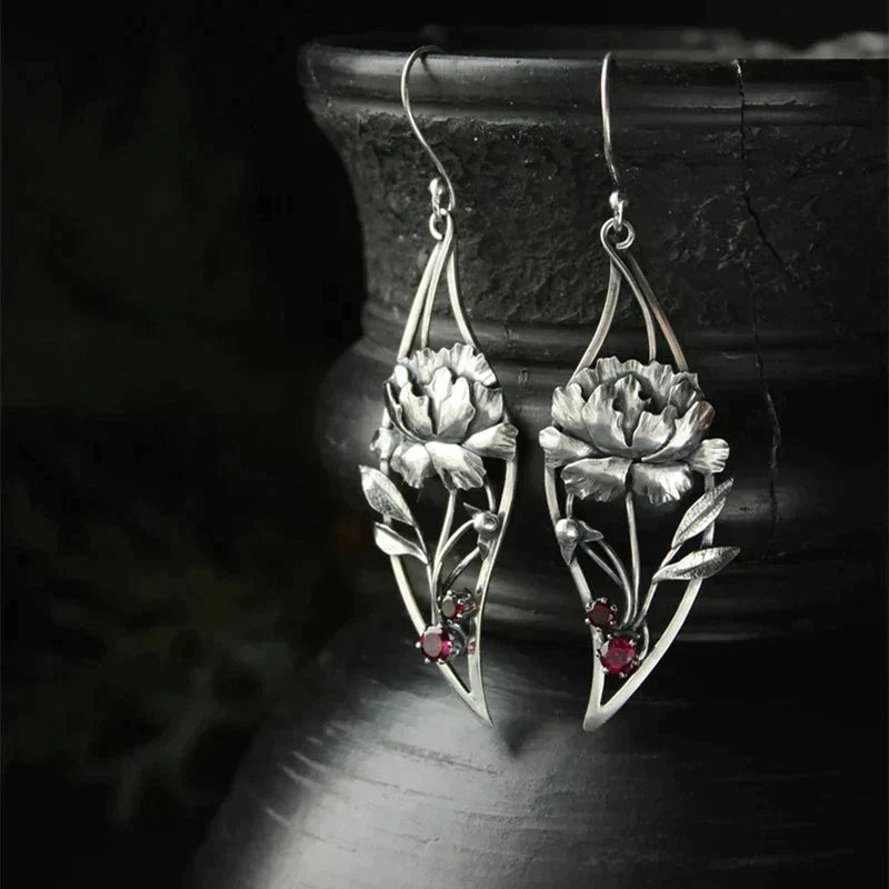 Delicate Artisan Silver Earring