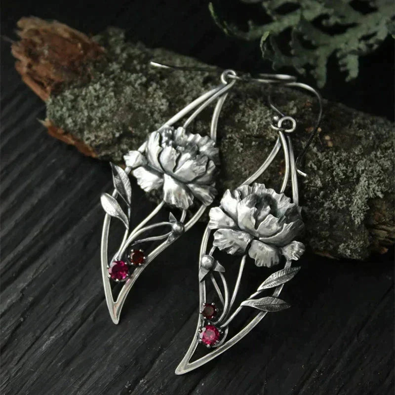 Delicate Artisan Silver Earring