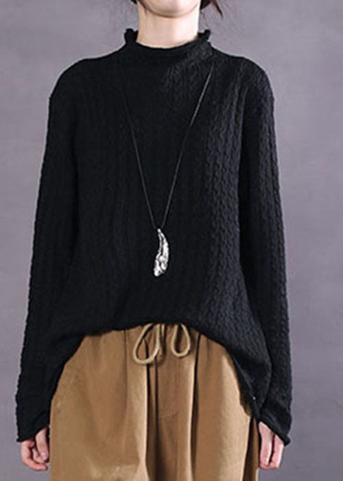 Blue Knit Top Spring