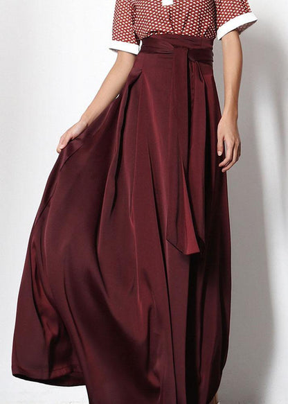 Mulberry Patchwork Summer a Line Skirts