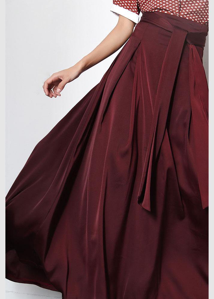 Mulberry Patchwork Summer a Line Skirts