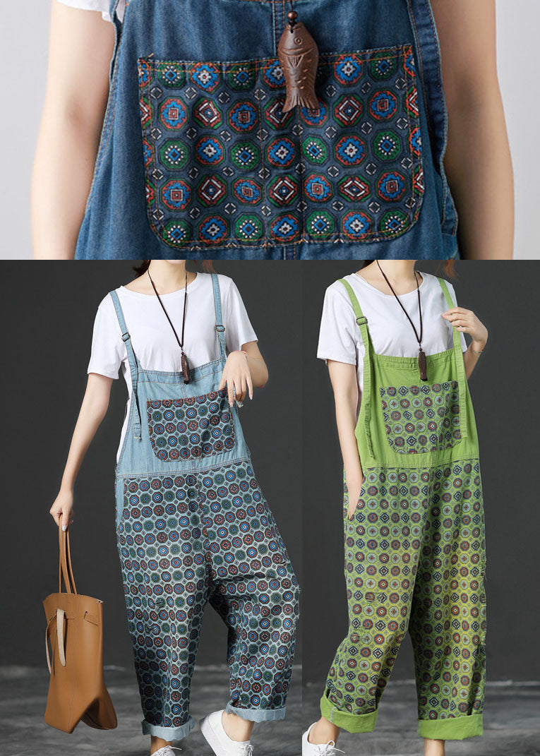 Green Wide Leg Jumpsuit Spring