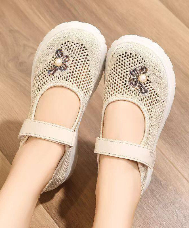 Purple Flats Buckle Strap Flat Shoes