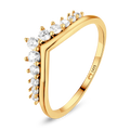 Zirconia Crown Ring