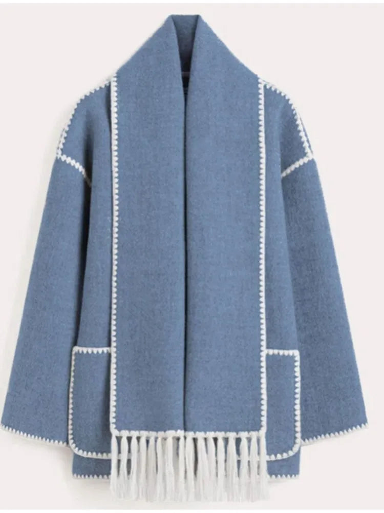JO | Stylish warm scarf and jacket