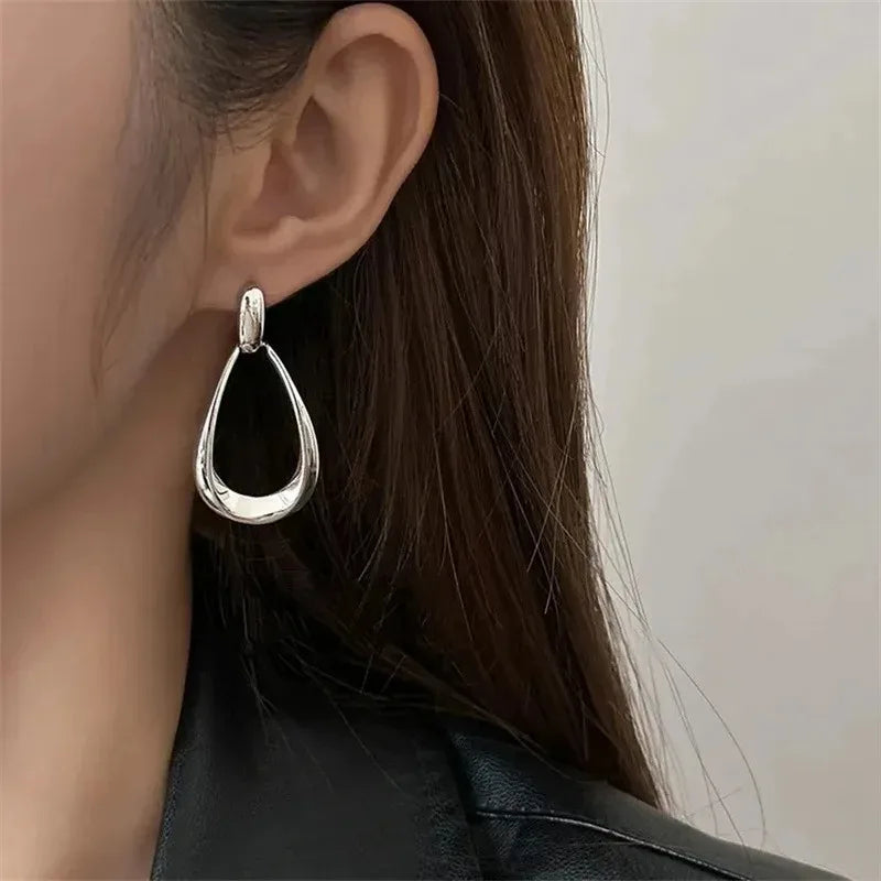 Classic Silver Earring with Timeless Appeal
