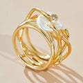 Romantic Gold Ring for Special Moments