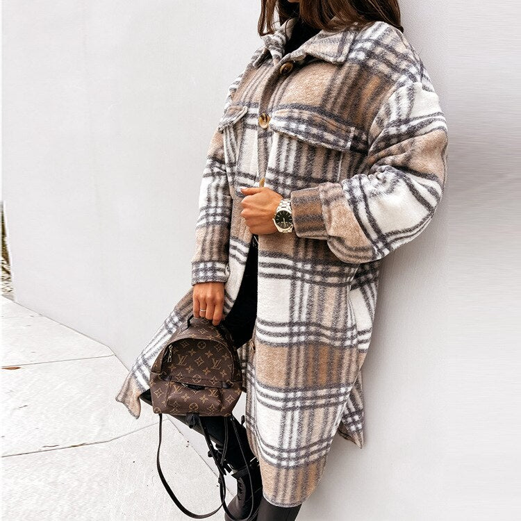 JO | Stylish plaid jacket