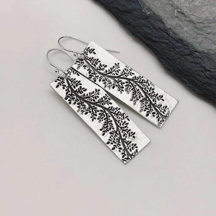 Classic Silver Earring with Timeless Appeal