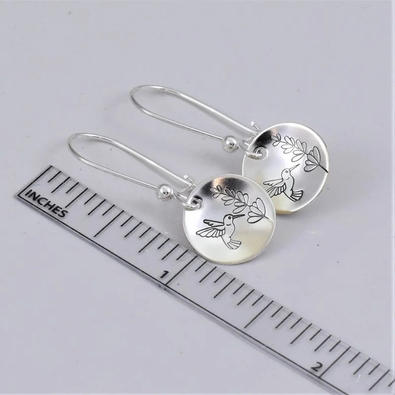 Romantic Silver Earring for Special Moments