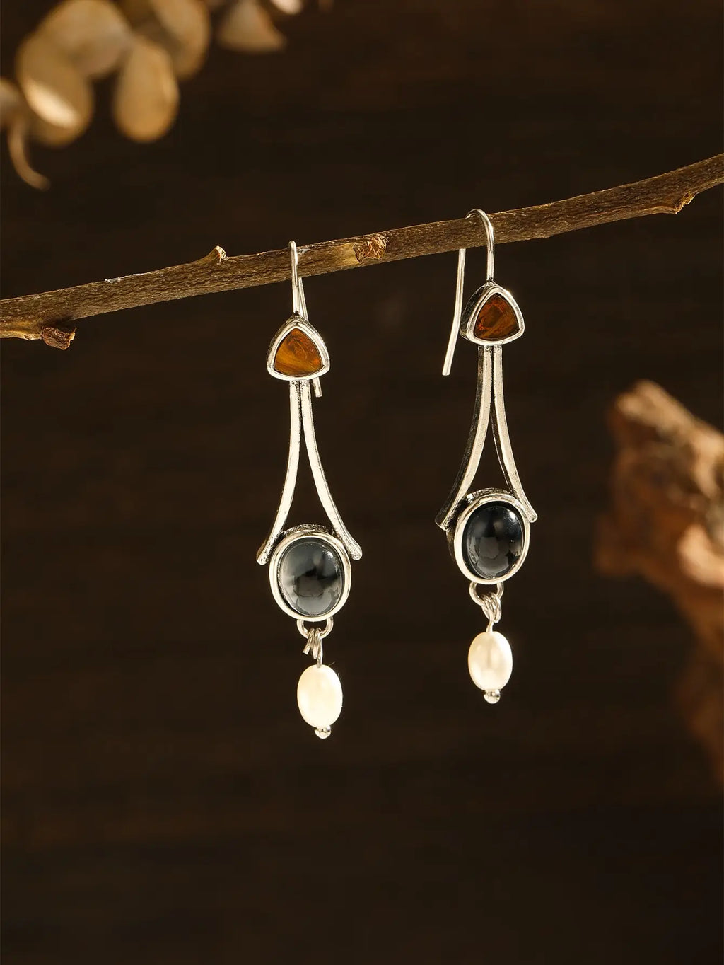 Classic Silver Earring with Timeless Appeal