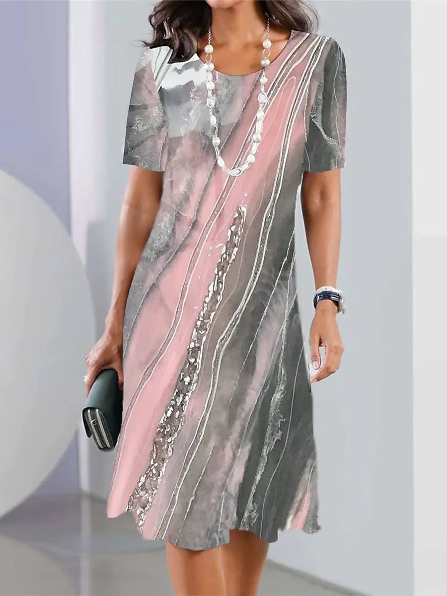 KS | Vintage Print Ladies Dresses