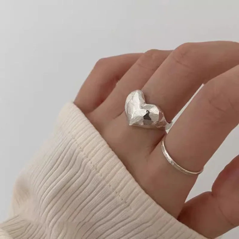 Romantic Silver Ring for Special Moments