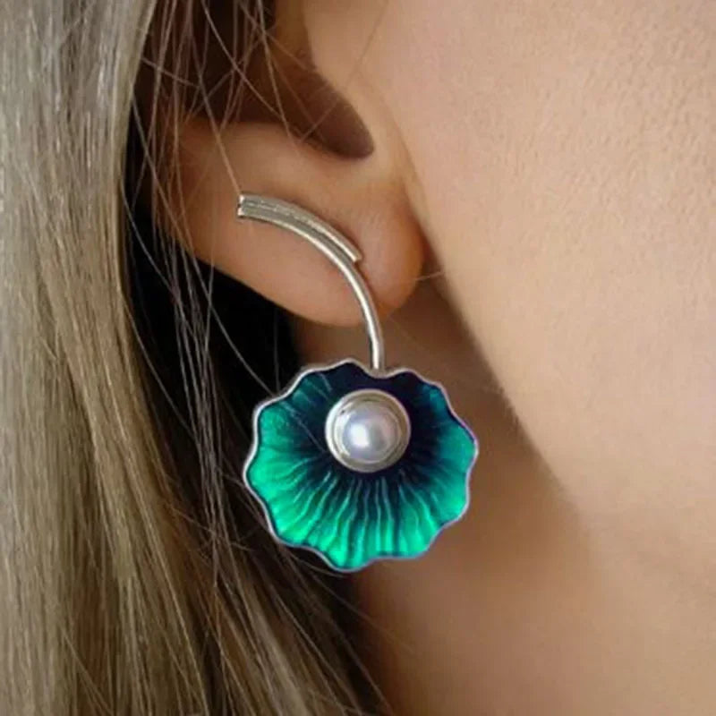 Classic Silver Earring with Timeless Appeal