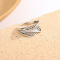 Delicate Artisan Silver Ring