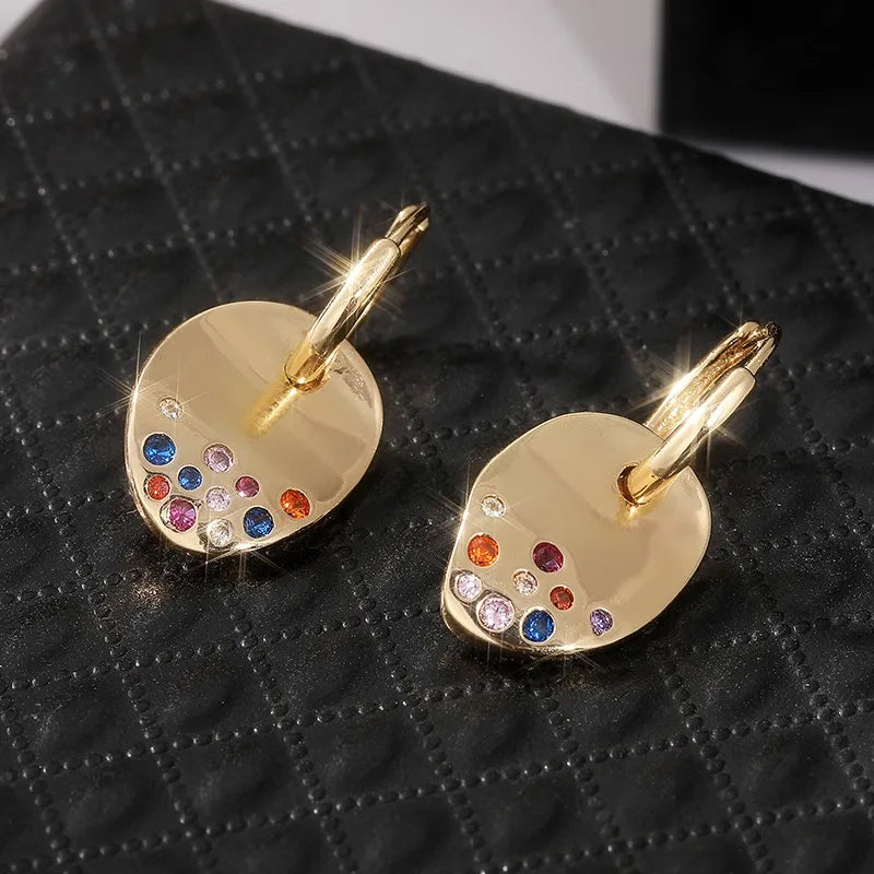 Romantic Gold Earring for Special Moments