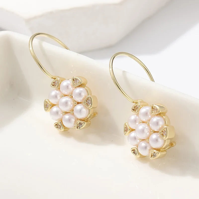 Delicate Artisan Pearl Earring