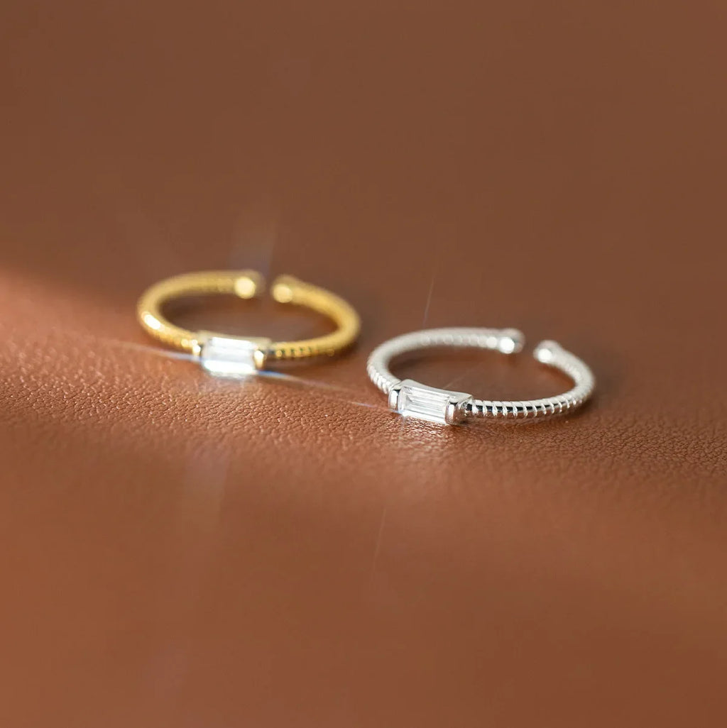 Delicate Artisan Silver Ring