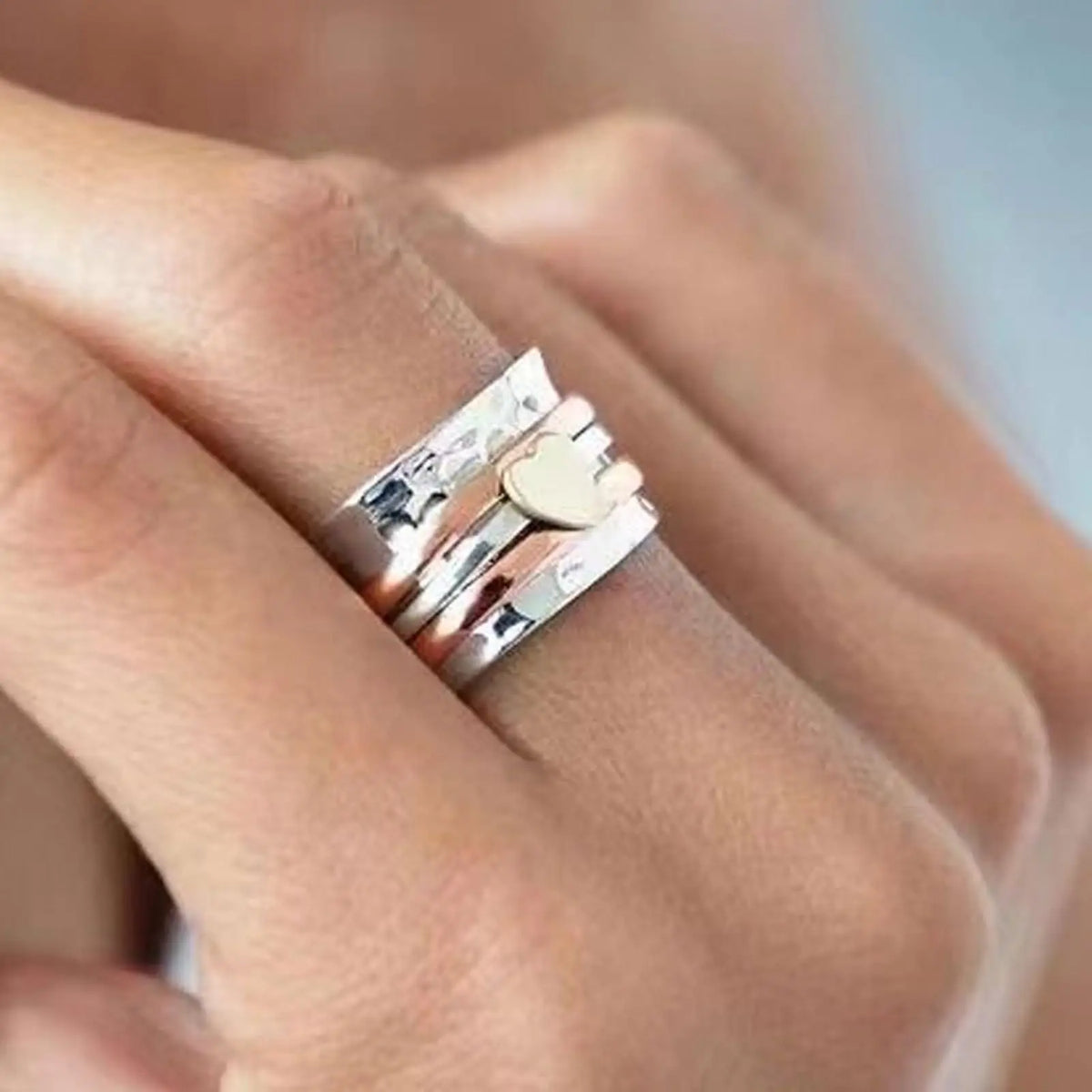 Beautiful Silver Ring with Unique Style
