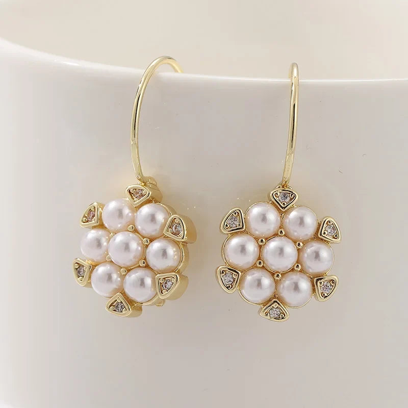 Delicate Artisan Pearl Earring