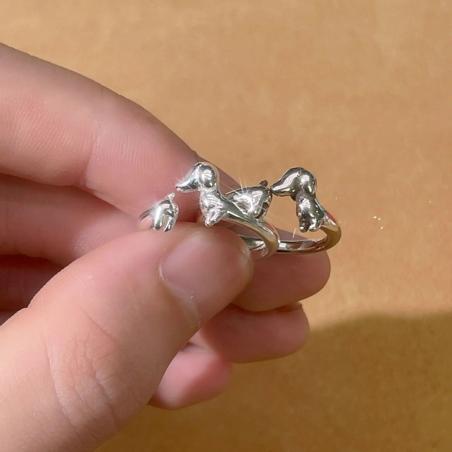 Beautiful Silver Ring with Unique Style