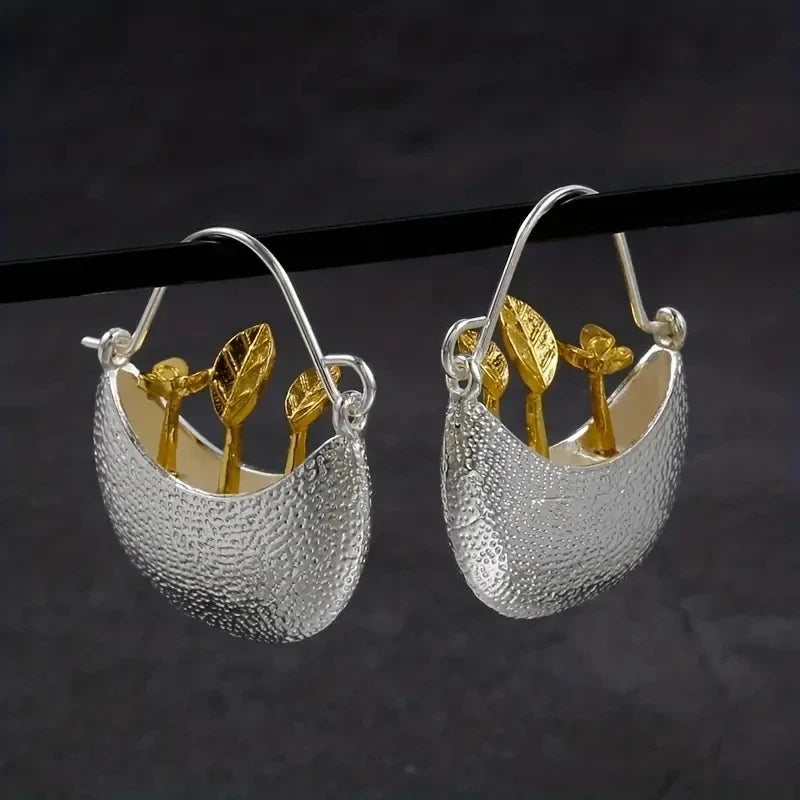 Classic Silver Earring with Timeless Appeal