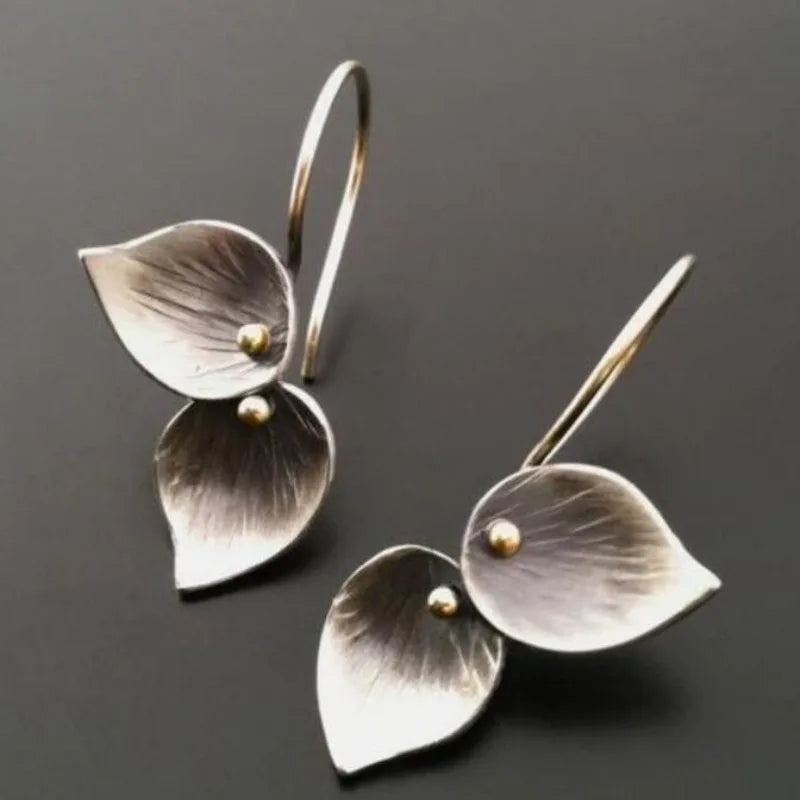 Delicate Artisan Silver Earring