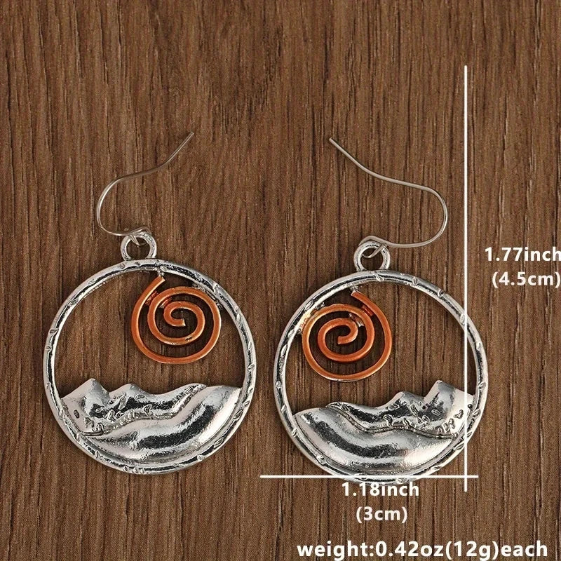 Beautiful Silver Earring with Unique Style