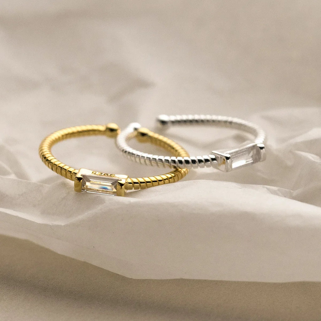 Delicate Artisan Silver Ring
