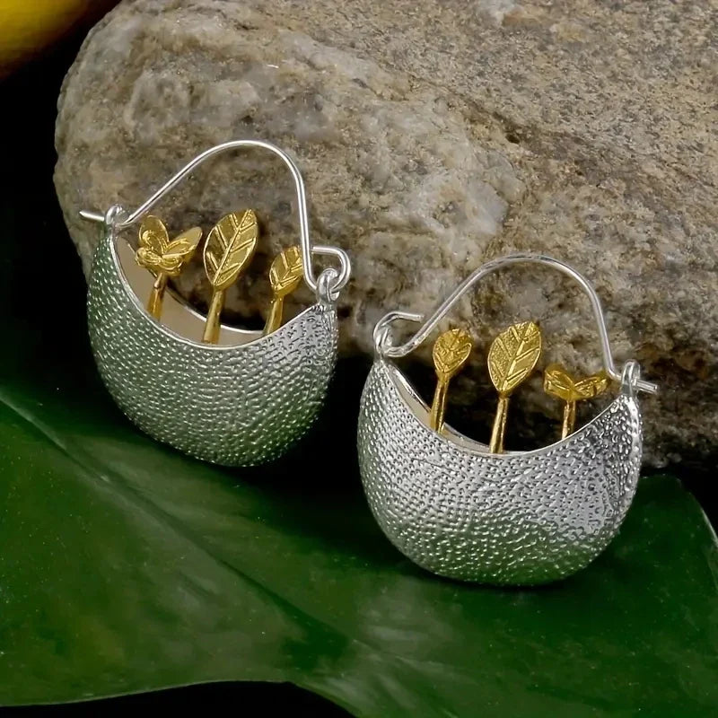 Classic Silver Earring with Timeless Appeal