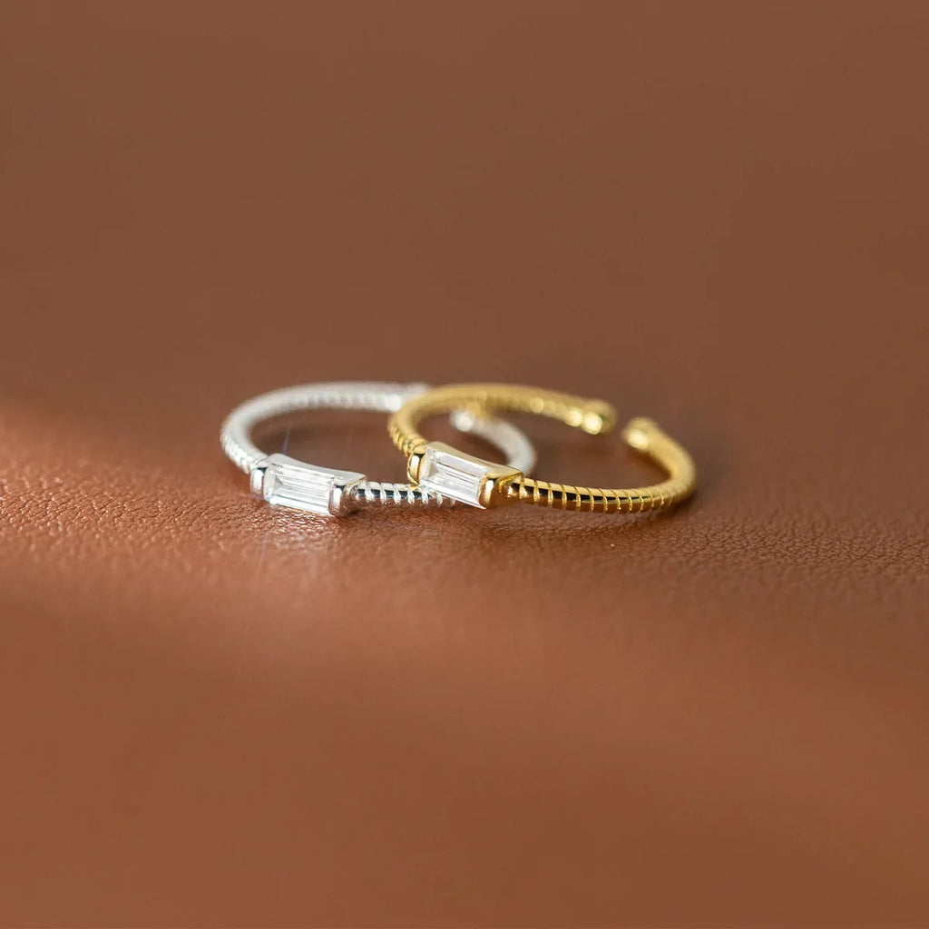 Delicate Artisan Silver Ring