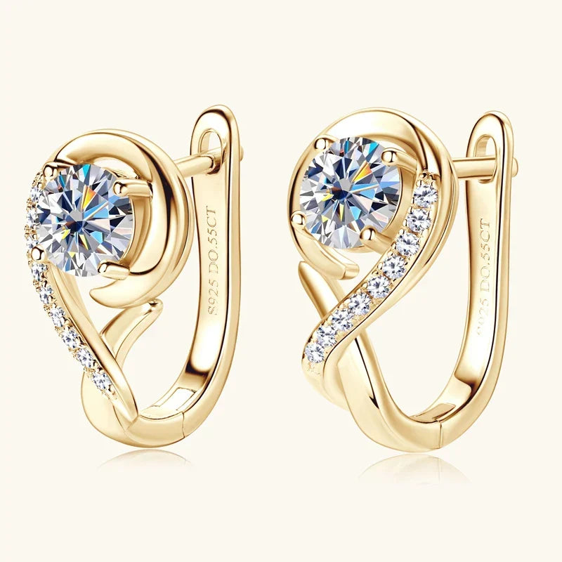Beautiful Gold Earring with Unique Style
