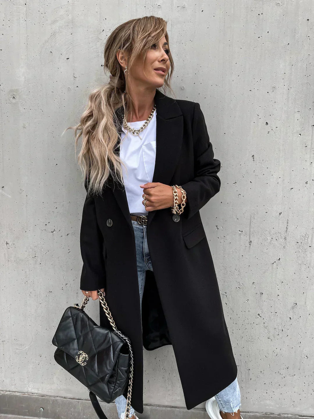 JO | elegant warm ladies coat