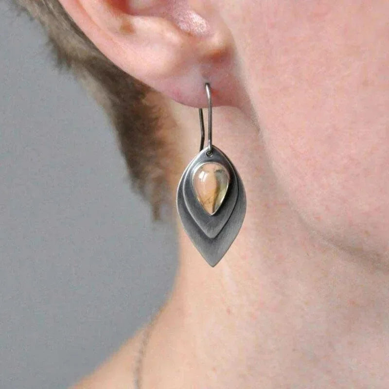 Beautiful Silver Earring with Unique Style