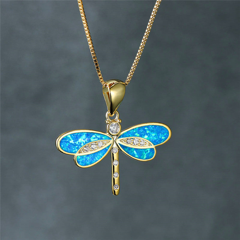Vintage Handmade Gold Necklace
