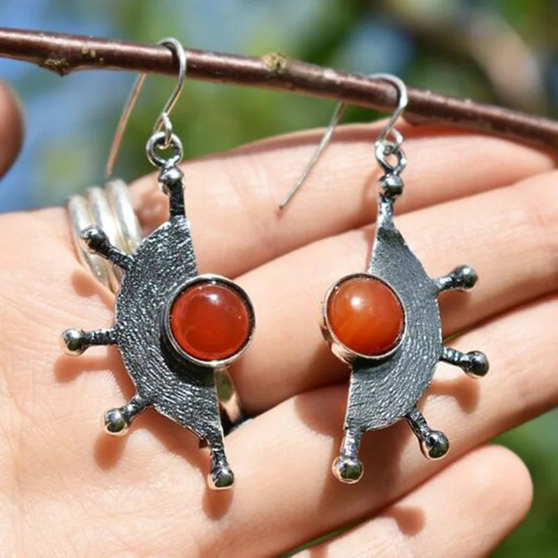 Vintage Handmade Silver Earring
