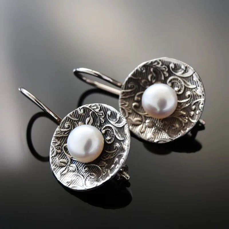 Delicate Artisan Silver Earring
