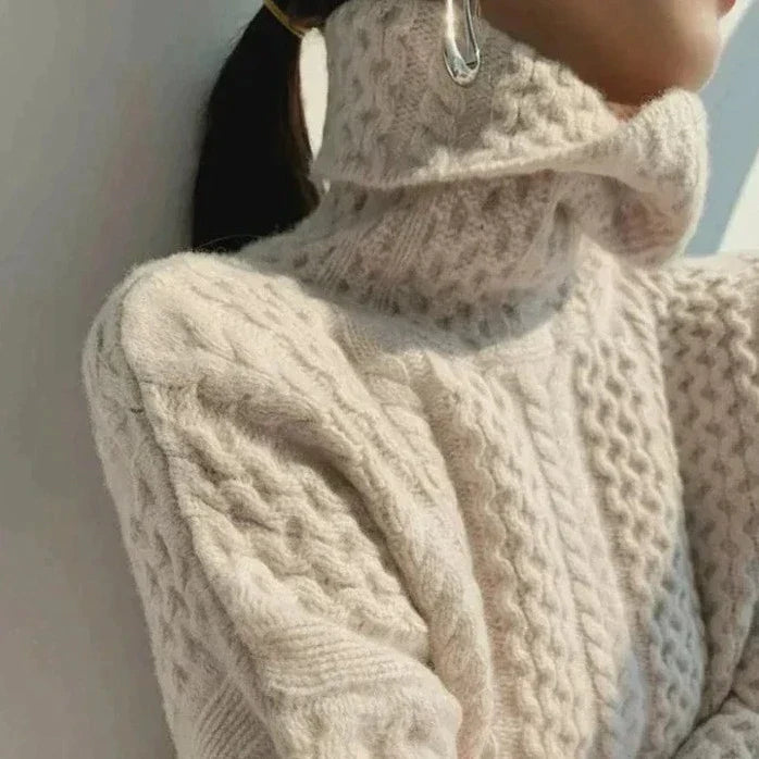 JO | Cashmere turtleneck sweater