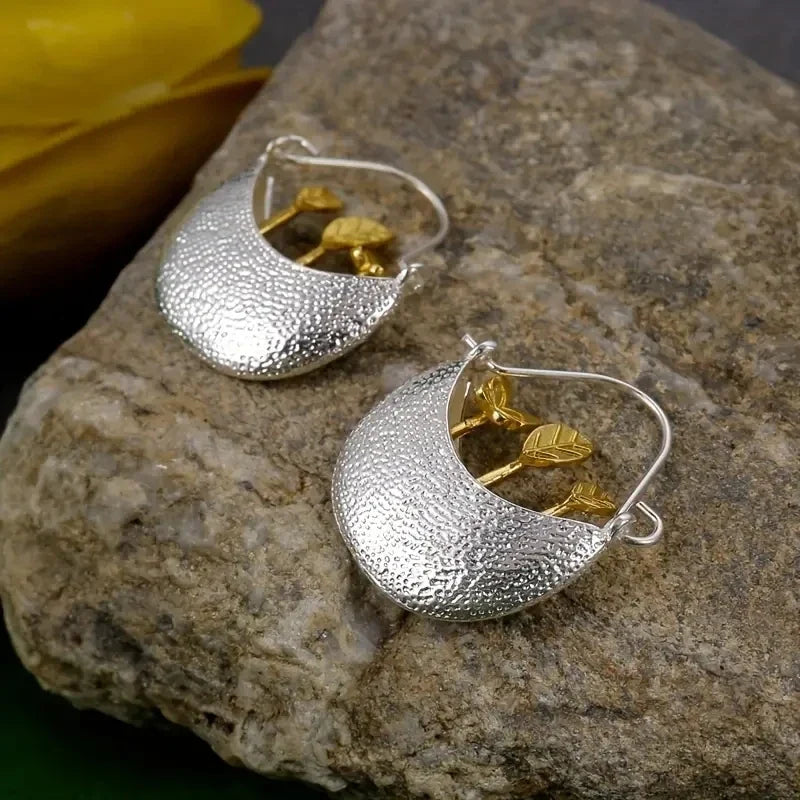 Classic Silver Earring with Timeless Appeal