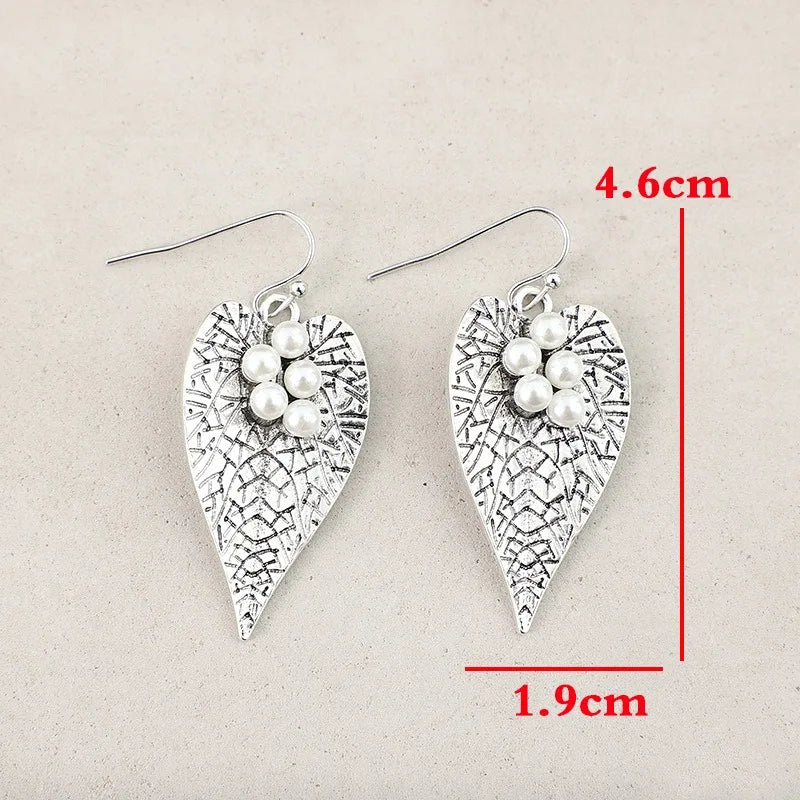 Vintage Handmade Silver Earring