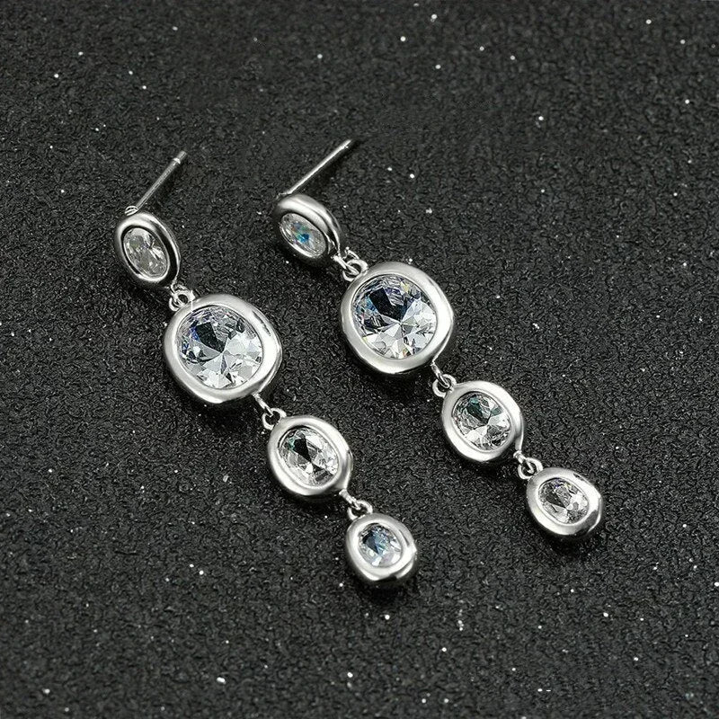 Vintage Handmade Silver Earring