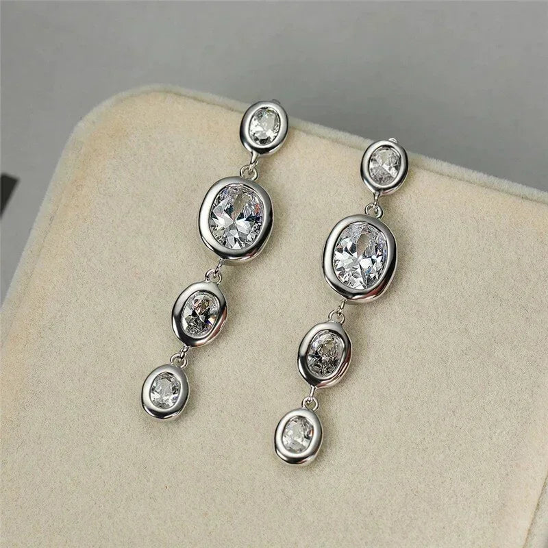Vintage Handmade Silver Earring