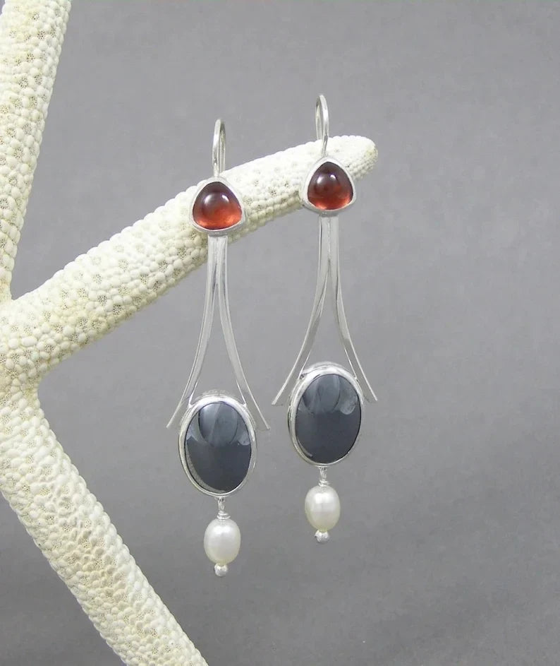 Classic Silver Earring with Timeless Appeal