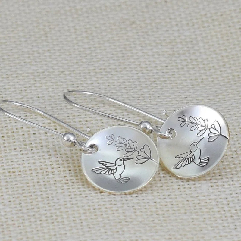Romantic Silver Earring for Special Moments